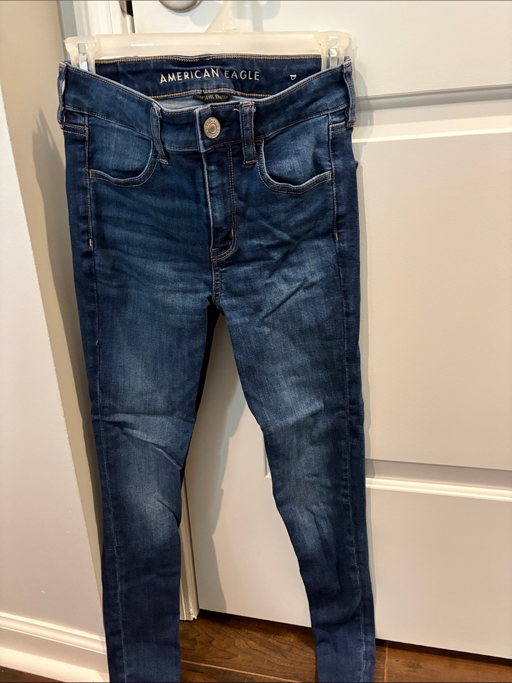 American Eagle Outfitters Women’s Dark Indigo Skinny Jeans